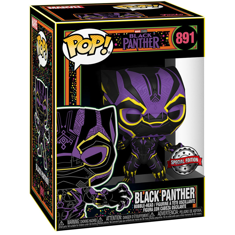 Imagen 2 - Set Figura Pop & Tee Marvel Wakanda Forever Black Panther Exclusive