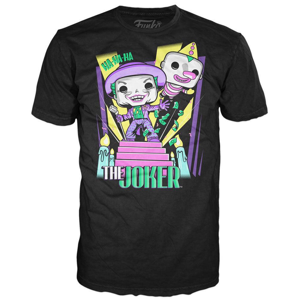 Imagen 5 - Set Figura Pop & Tee Dc Comics Batman The Joker