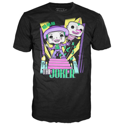 Imagen 5 - Set Figura Pop & Tee Dc Comics Batman The Joker