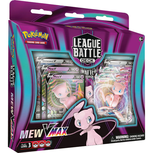 Imagen 1 de Blister Juego Cartas Coleccionables Mew Vmax Pokemon Español