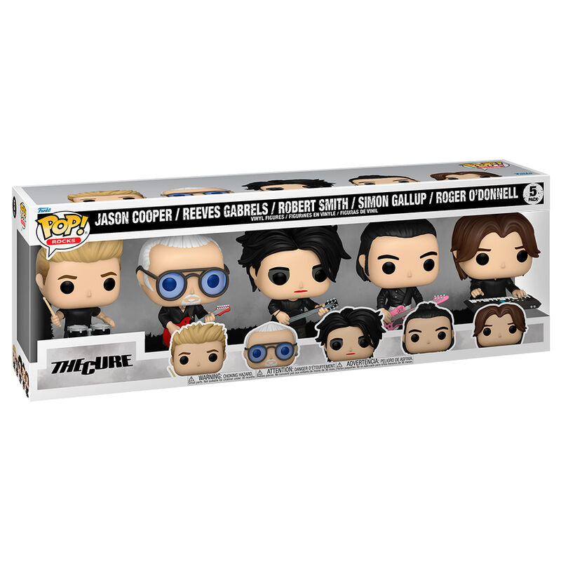 Imagen de Blister 5 Figuras Pop The Cure parte de nuestra colección en Espadas y más, sitio oficial.