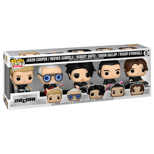 Imagen de Blister 5 Figuras Pop The Cure parte de nuestra colección en Espadas y más, sitio oficial.