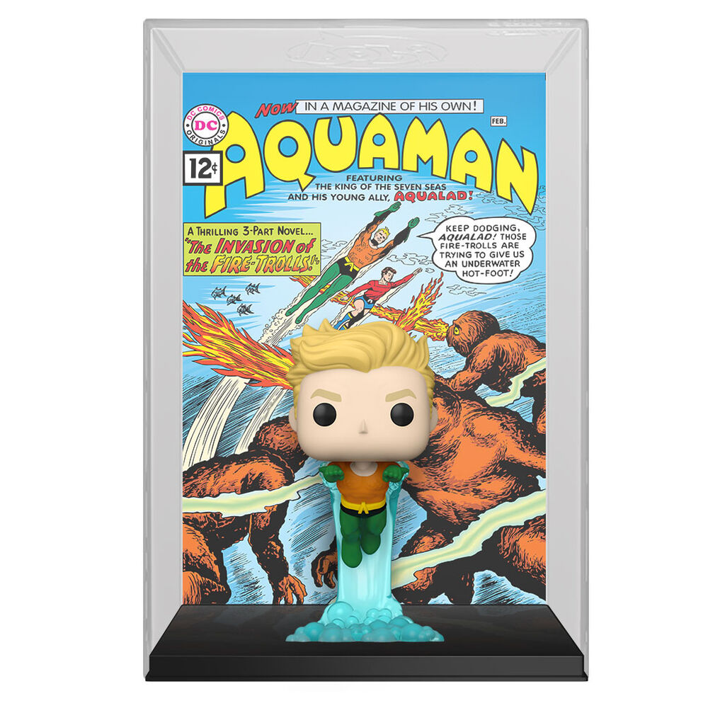 Imagen 3 de Figura Pop Comic Cover Dc Comics Aquaman