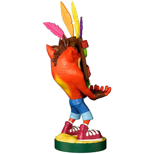 Imagen 2 - Cable Guy Soporte Sujecion Figura Aku Aku Crash Bandicoot 20Cm