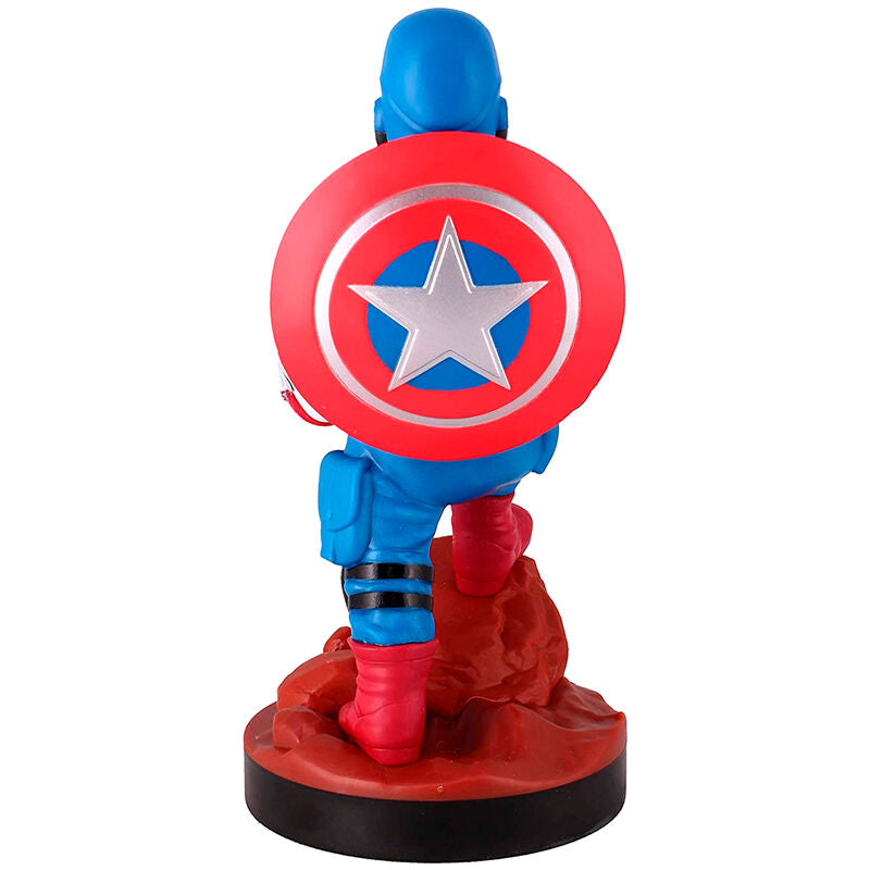 Imagen 3 de Cable Guy Soporte Sujecion Figura Capitan America Marvel 20Cm