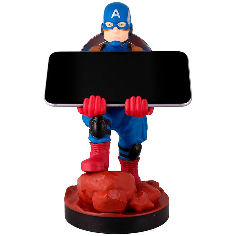 Imagen 4 de Cable Guy Soporte Sujecion Figura Capitan America Marvel 20Cm