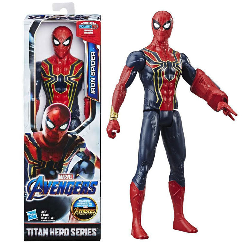 Imagen 3 de Figura Titan Hero Iron Spider Vengadores Avengers Marvel 30Cm