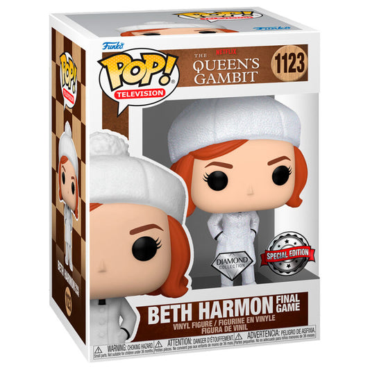 Imagen de Figura Pop Gambito De Dama Beth Finale Exclusive parte de nuestra colección en Espadas y más, sitio oficial.