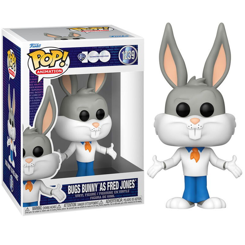 Imagen 2 de Figura Pop Looney Tunes Bugs Bunny As Fred Jones