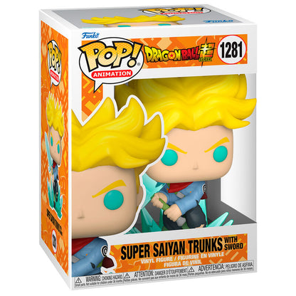 Imagen de Figura Pop Dragon Ball Super Super Saiyan Trunks With Sword parte de nuestra colección en Espadas y más, sitio oficial.