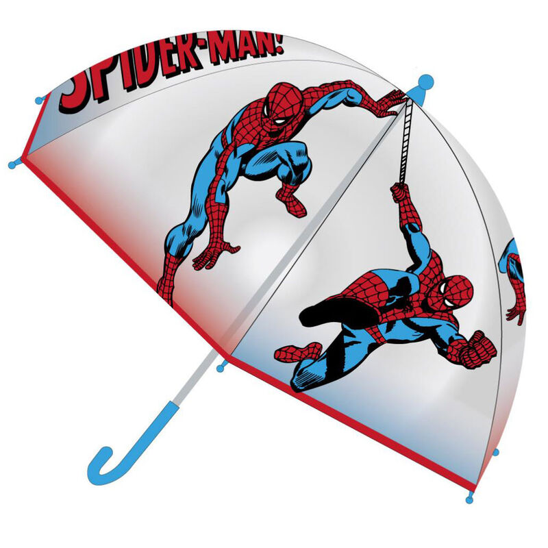 Imagen 2 de Paraguas Manual Burbuja Spiderman Marvel 45Cm