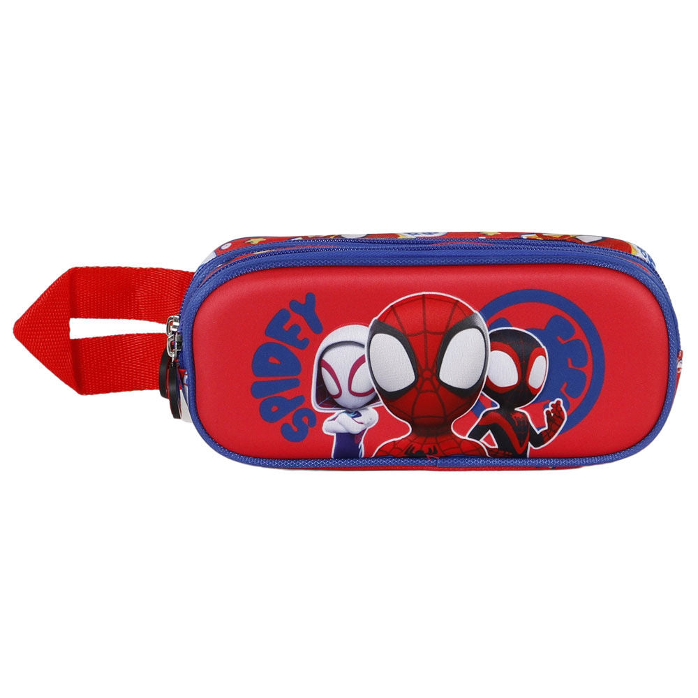 Imagen de Portatodo 3D Gang Spidey Spiderman Marvel Doble parte de nuestra colección en Espadas y más, sitio oficial.