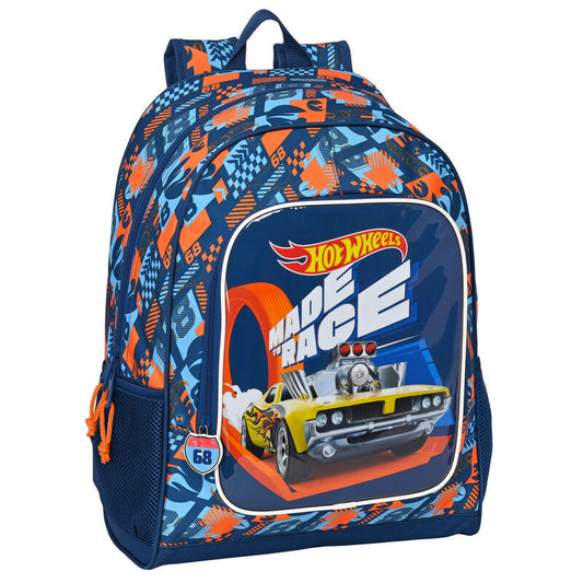 Imagen 1 de Mochila Speed Club Hot Wheels 42Cm Adaptable