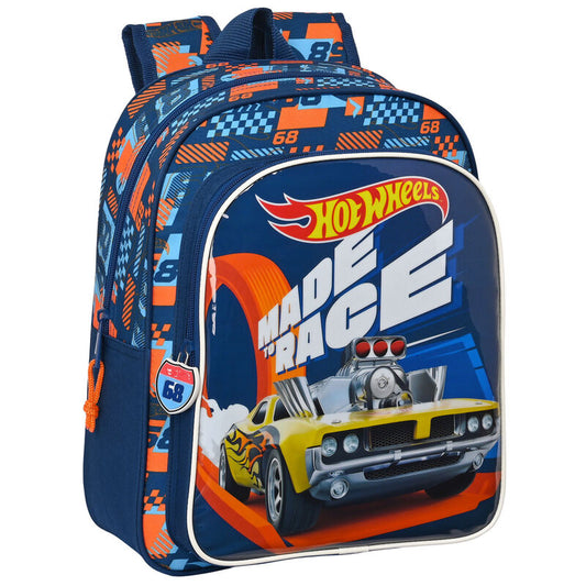 Imagen 1 de Mochila Speed Club Hot Wheels 33Cm Adaptable