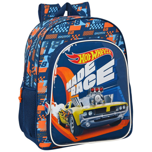 Imagen 1 de Mochila Speed Club Hot Wheels 38Cm Adaptable