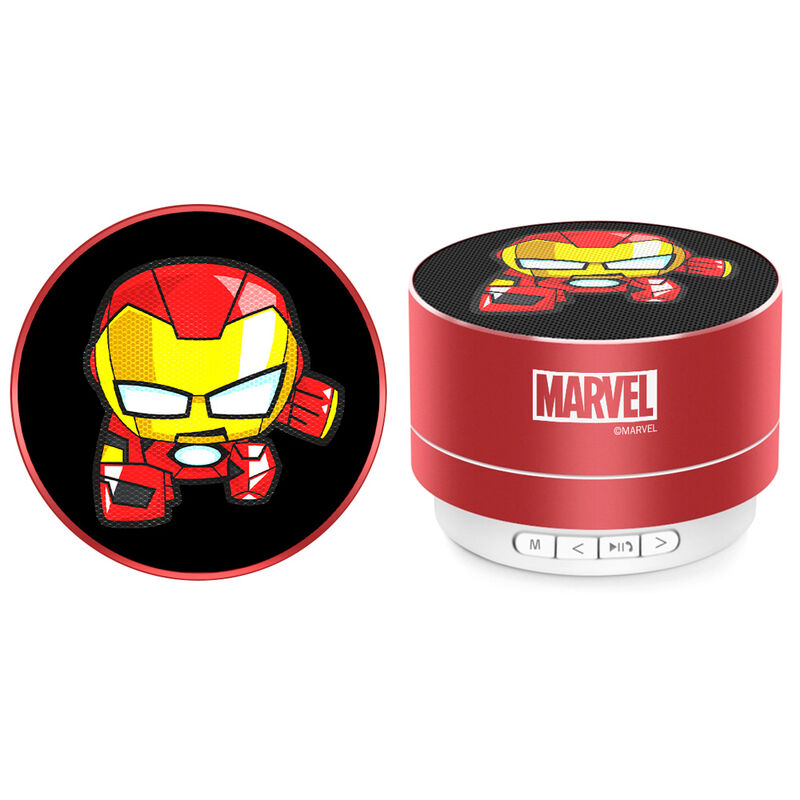 Imagen 1 de Altavoz Portatil Inalambrico Iron Man Marvel