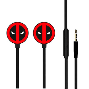 Imagen de Auriculares Deadpool Marvel parte de nuestra colección en Espadas y más, sitio oficial.