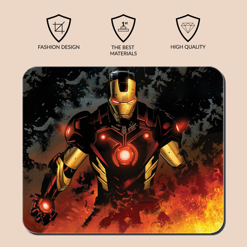 Imagen 2 de Alfombrilla Raton Iron Man Marvel