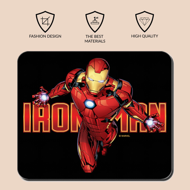 Imagen 2 - Alfombrilla Raton Iron Man Marvel