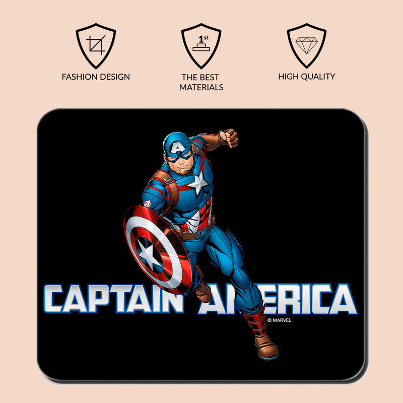 Imagen 2 de Alfombrilla Raton Capitan America Marvel