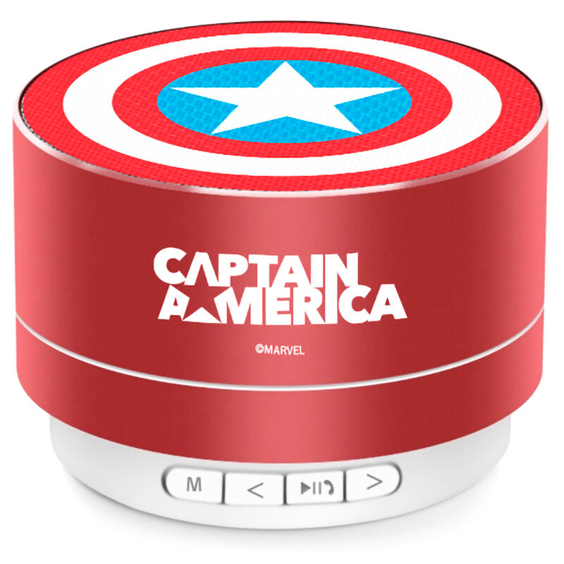 Imagen 3 de Altavoz Portatil Inalambrico Capitan America Marvel