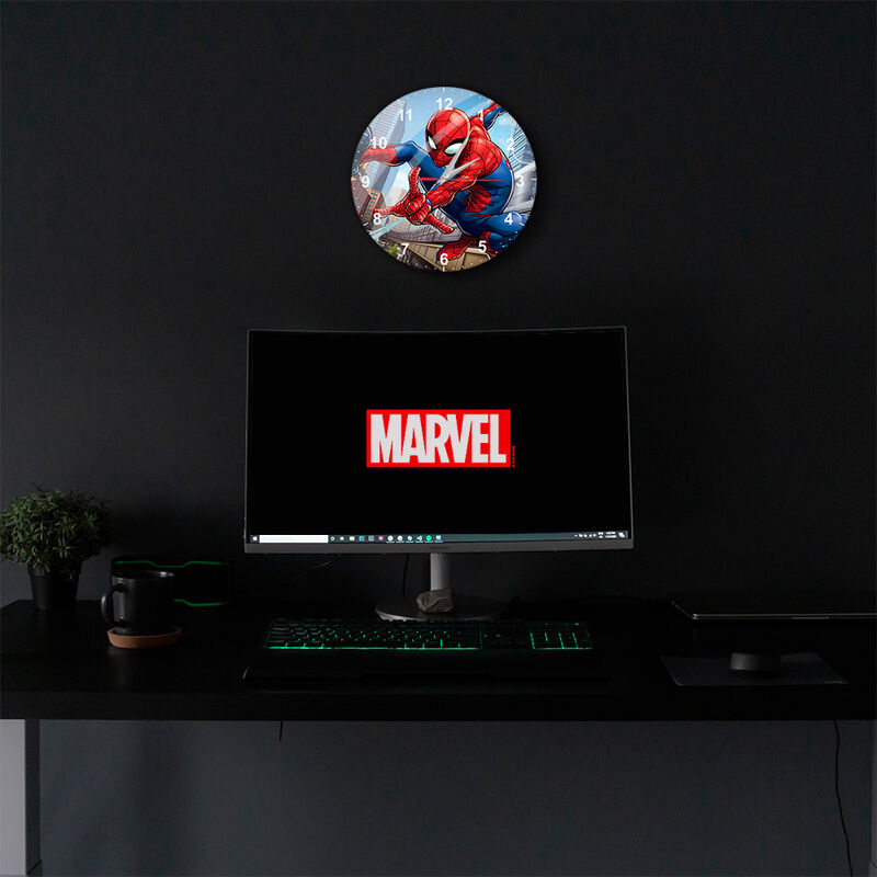 Imagen 3 de Reloj Pared Spiderman Marvel 2