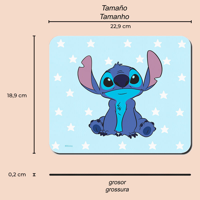 Imagen 3 de Alfombrilla Raton Stitch Disney