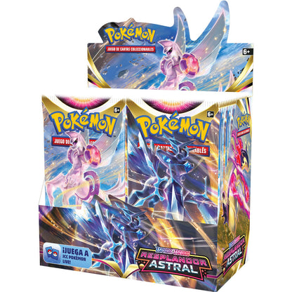 Imagen de Expositor 36 Sobres Cartas Espada Y Escudo 10 Resplandor Astral Pokemon Español parte de nuestra colección en Espadas y más, sitio oficial.