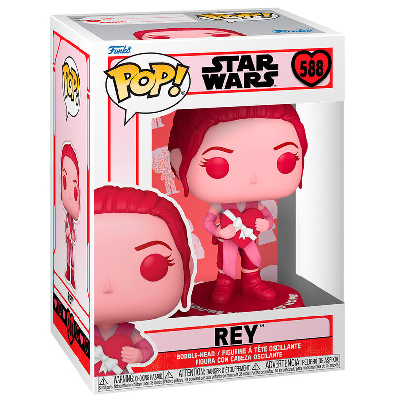 Imagen 1 de Figura Pop Star Wars Valentines Rey