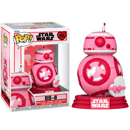 Imagen 2 de Figura Pop Star Wars Valentines Bb-8