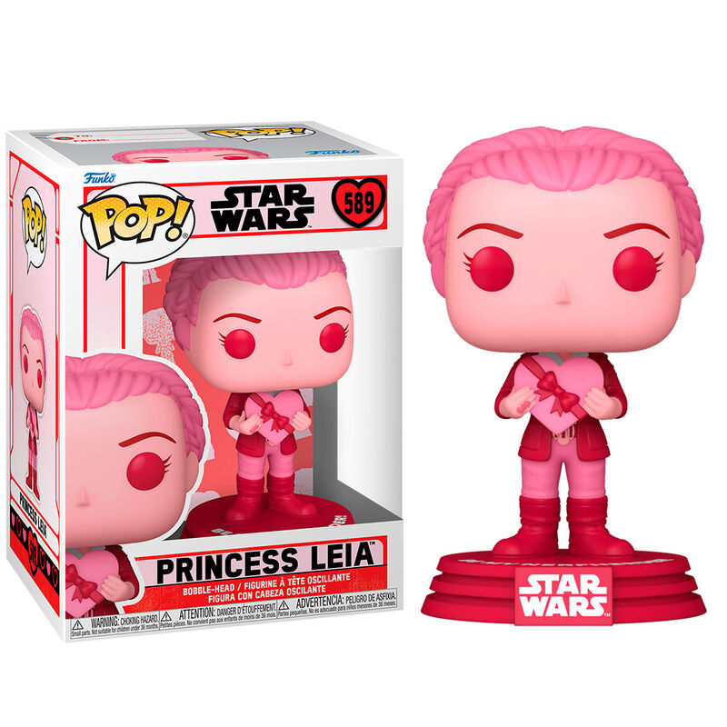 Imagen 2 de Figura Pop Star Wars Valentines Princess Leia