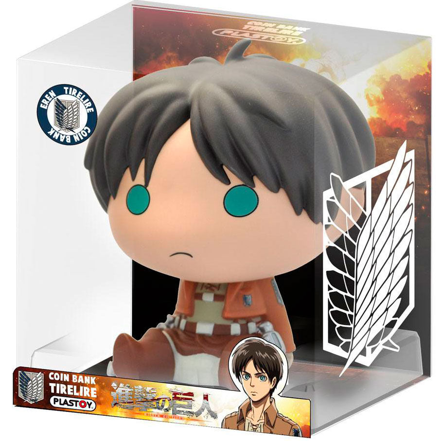 Imagen 1 - Hucha Eren Chibi Attack On Titan 16Cm