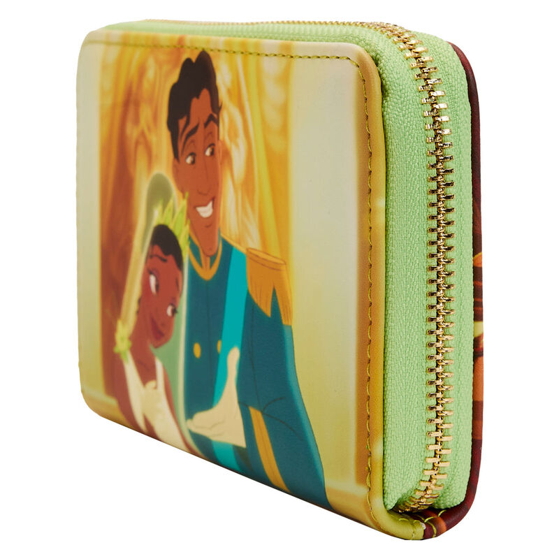 Imagen 2 de Cartera Escena Princesa Tiana Y El Sapo Disney Loungefly