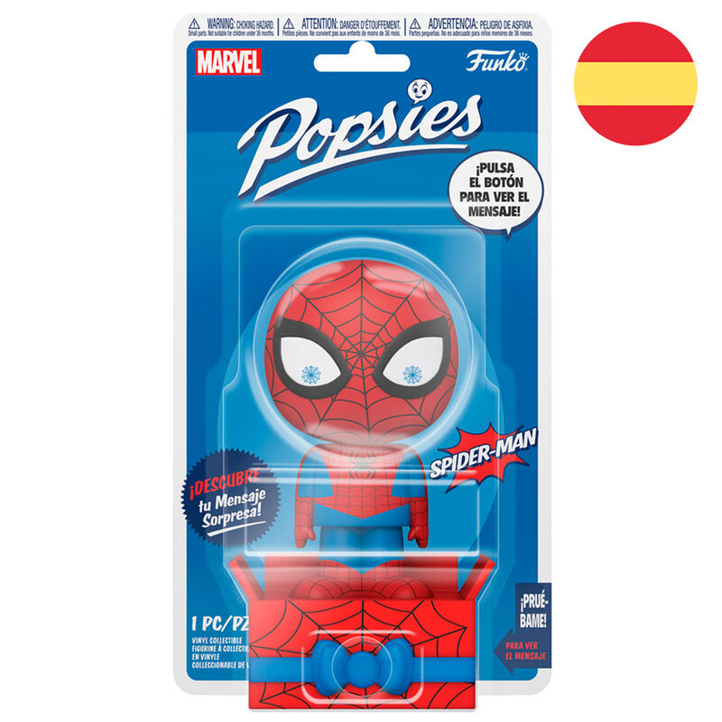 Imagen 1 de Figura Popsies Marvel Spiderman Español