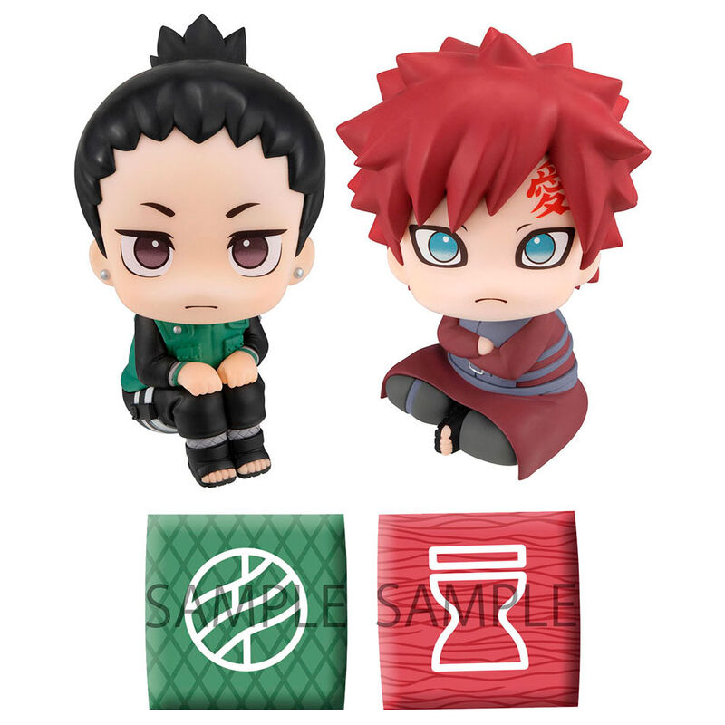 Imagen de Pack 2 Figuras Shikamaru Nara Y Gaara Look Up Naruto Shippuden 11Cm parte de nuestra colección en Espadas y más, sitio oficial.