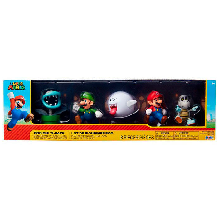 Imagen 1 de Blister Figuras Super Mario Bros 6Cm