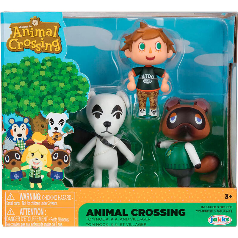 Imagen 1 de Blister 3 Figuras Animal Crossing 6Cm