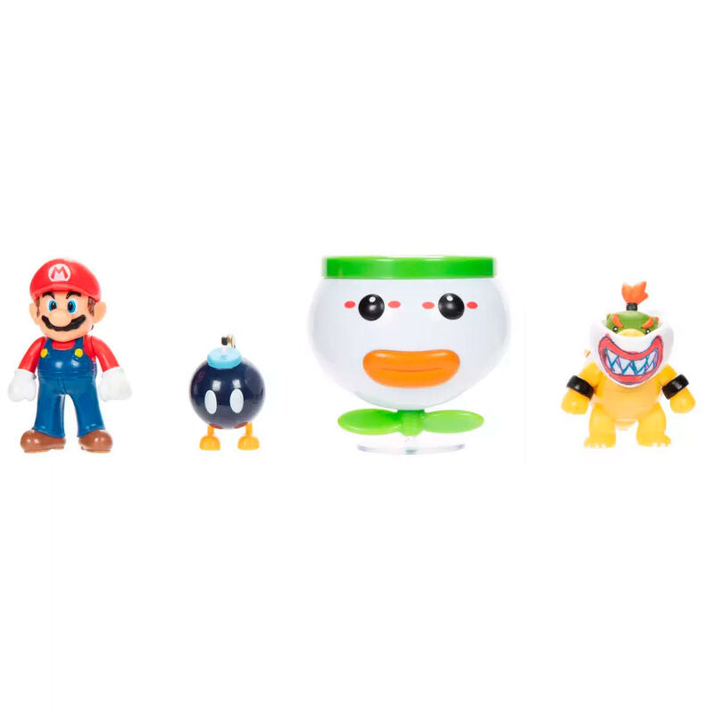 Imagen 2 - Blister Figuras Mario And Bowser Jr. Super Mario Bros 6Cm