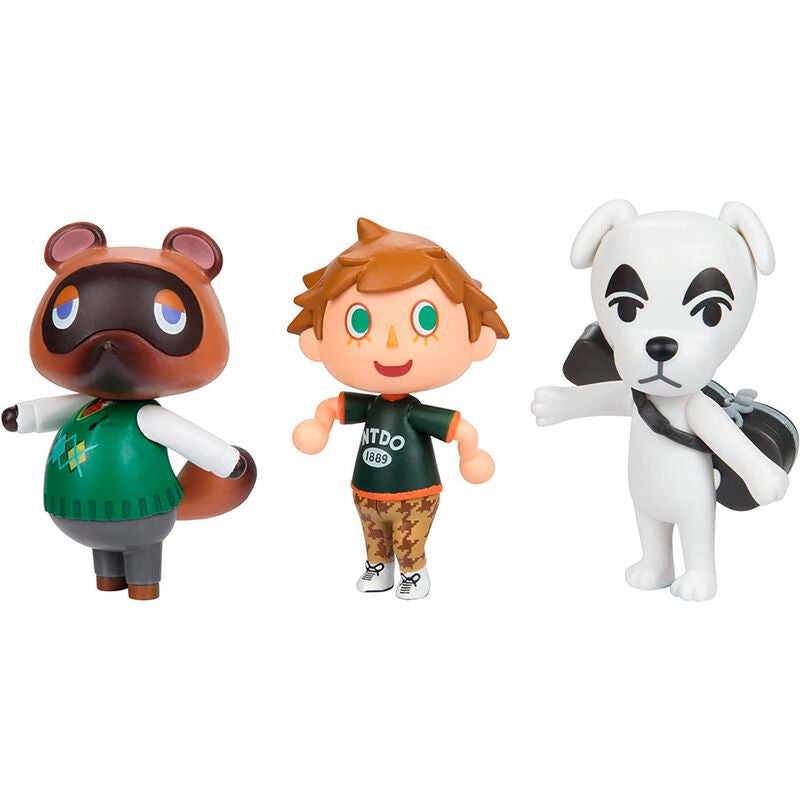 Imagen 2 de Blister 3 Figuras Animal Crossing 6Cm