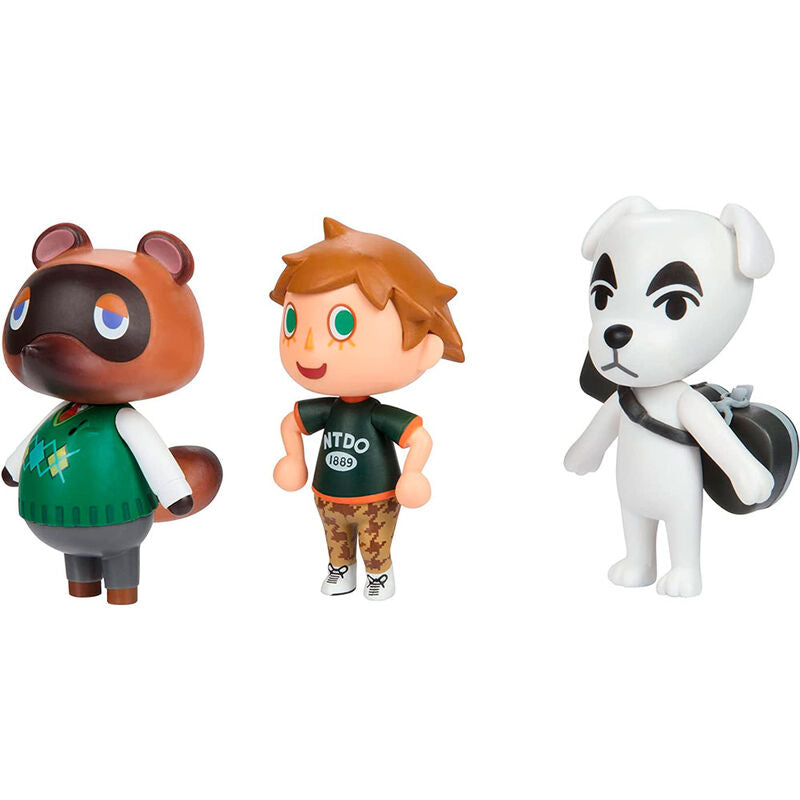 Imagen 3 de Blister 3 Figuras Animal Crossing 6Cm