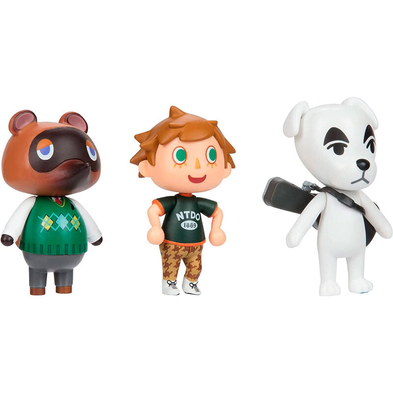 Imagen 5 de Blister 3 Figuras Animal Crossing 6Cm