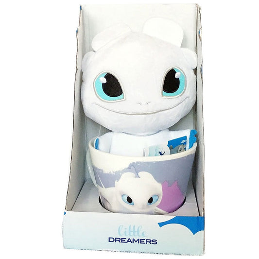 Imagen 1 de Taza + Peluche Furia Luminosa Como Entrenar A Tu Dragon 18Cm