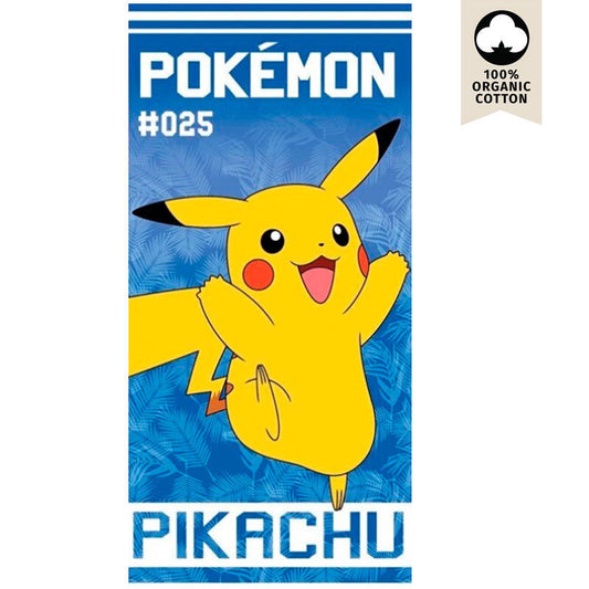 Imagen 1 de Toalla Pikachu Pokemon Algodon