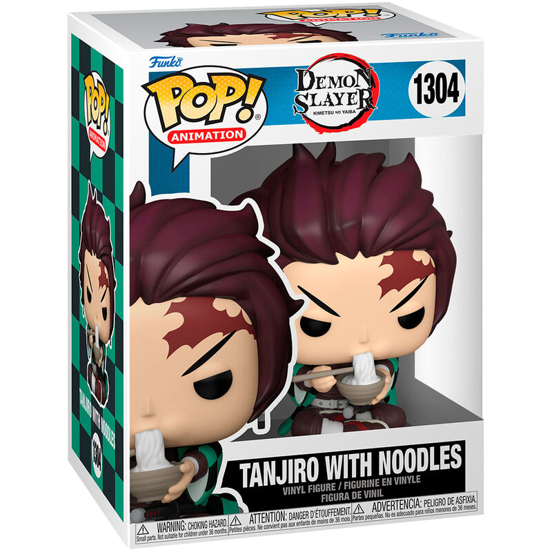Imagen de Figura Pop Demon Slayer Kimetsu No Yaiba Tanjiro With Noodles parte de nuestra colección en Espadas y más, sitio oficial.