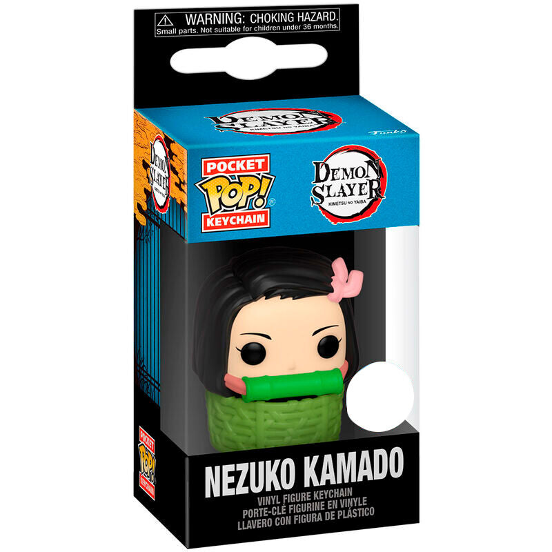 Imagen 1 de Llavero Pocket Pop Demon Slayer Kimetsu No Yaiba Nezuko Kamado