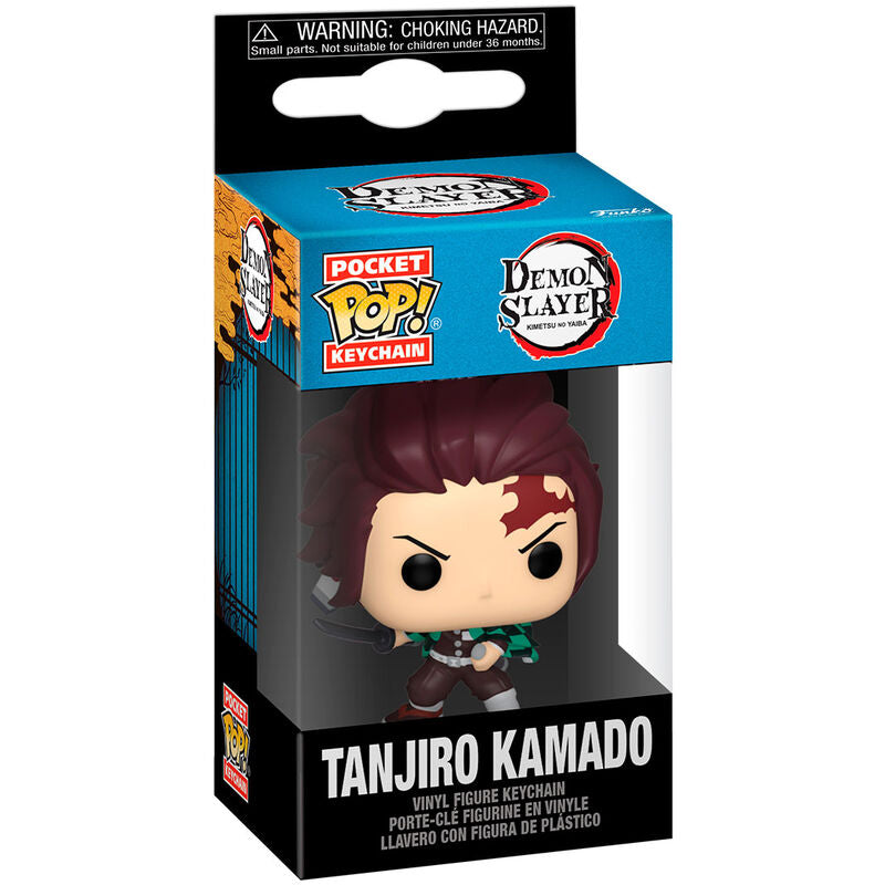 Imagen 1 de Llavero Pocket Pop Demon Slayer Kimetsu No Yaiba Tanjiro Kamado