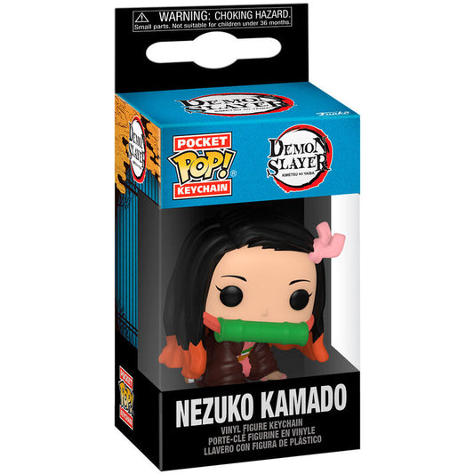 Imagen 1 de Llavero Pocket Pop Demon Slayer Kimetsu No Yaiba Nezuko Kamado