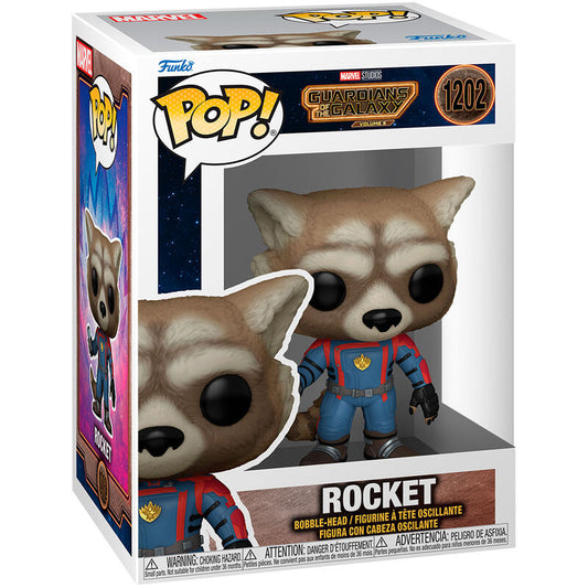 Imagen 1 de Figura Pop Marvel Guardianes De La Galaxia 3 Rocket