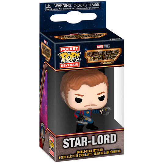 Imagen 1 de Llavero Pocket Pop Marvel Guardianes De La Galaxia 3 Star-Lord