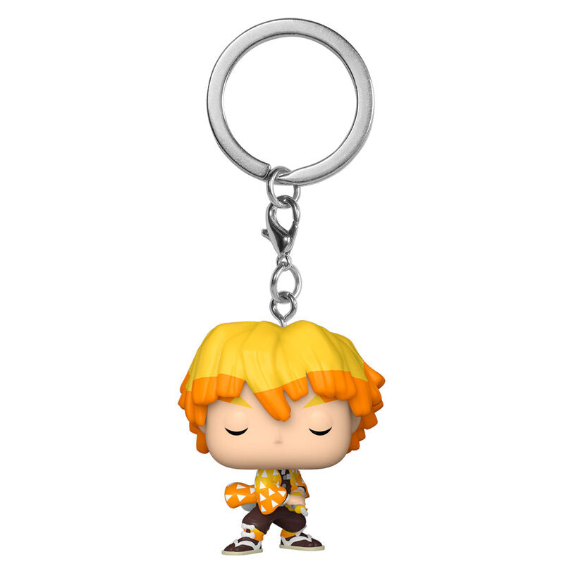 Imagen 2 - Llavero Pocket Pop Demon Slayer Kimetsu No Yaiba Zenitsu Agatsuma